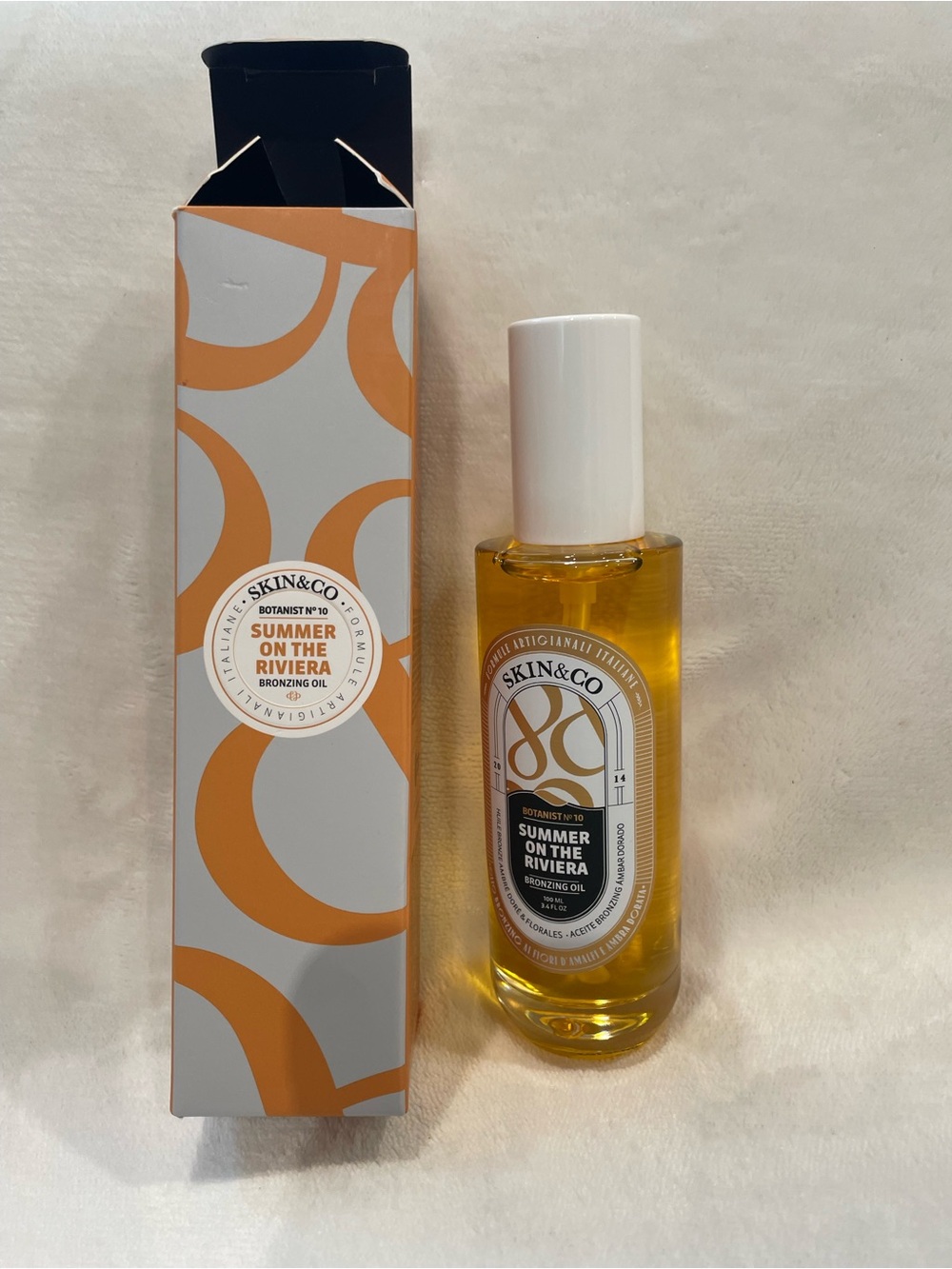 Skin&Co Summer on the Riviera Bronzing Body Oil - Golden